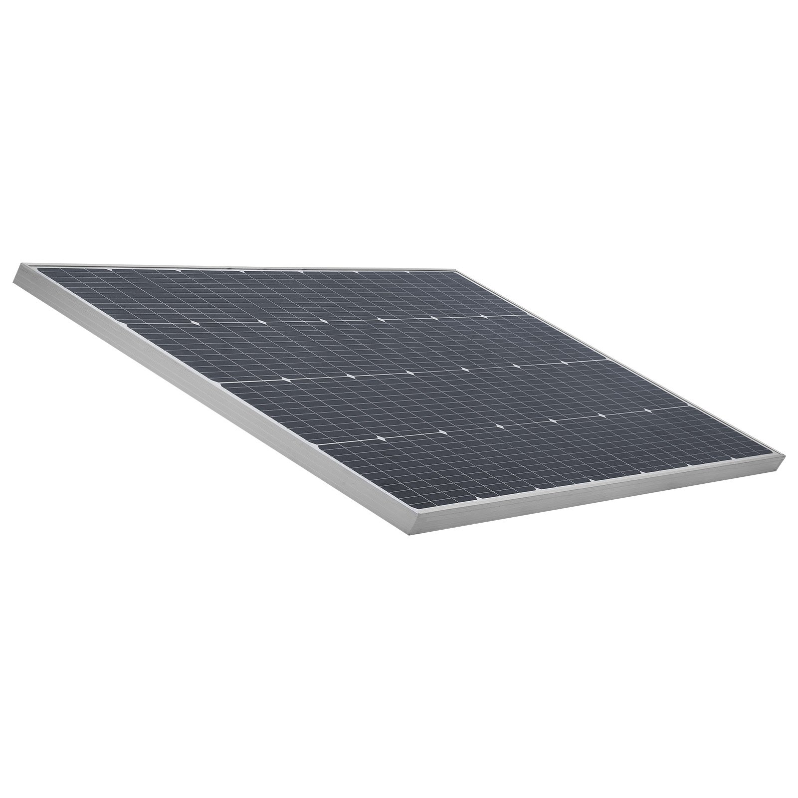 Monokrystaliczne panele słoneczne VEVOR, 100 W, 2 sztuki, moduł fotowoltaiczny z mocą wyjściową MC4 i aluminiową ramą, wodoodporny panel słoneczny IP65, niezależna od sieci elektrownia balkonowa do samochodów, łodzi, kamperów i płaskich dachów