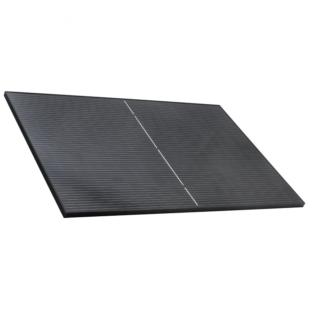 Monokrystaliczne panele słoneczne VEVOR 400 W, zestaw 2 szt., moduł fotowoltaiczny z mocą wyjściową MC4 i aluminiową ramą, wodoodporny panel słoneczny IP65, niezależna od sieci elektrownia balkonowa do samochodów, łodzi, kamperów i płaskich dachów