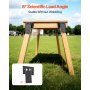 Uchwyty platformy VEVOR Uchwyty pasujące do belek konstrukcyjnych 88,9 x 88,9 mm Zestaw 8 sztuk