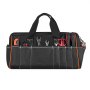 VEVOR Tool Bag, 510 MM, 33-Pocket Portable Large Tool Box Organizer Storage, Toolbox with Big Zipper, Adjustable Shoulder Strap, Water-Resistant Carry Toolbag, for Men Women Dad Husband Fathers Day