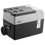Lodówka samochodowa VEVOR Compressor 30L z uchwytem, ​​sterowaniem za pomocą aplikacji i kółkami, 12 V/24 V DC, 100-240 V AC, od -22°C do 10°C, elektryczna zamrażarka do ciężarówek, vanów, kamperów, SUV-ów, podróży i kempingu