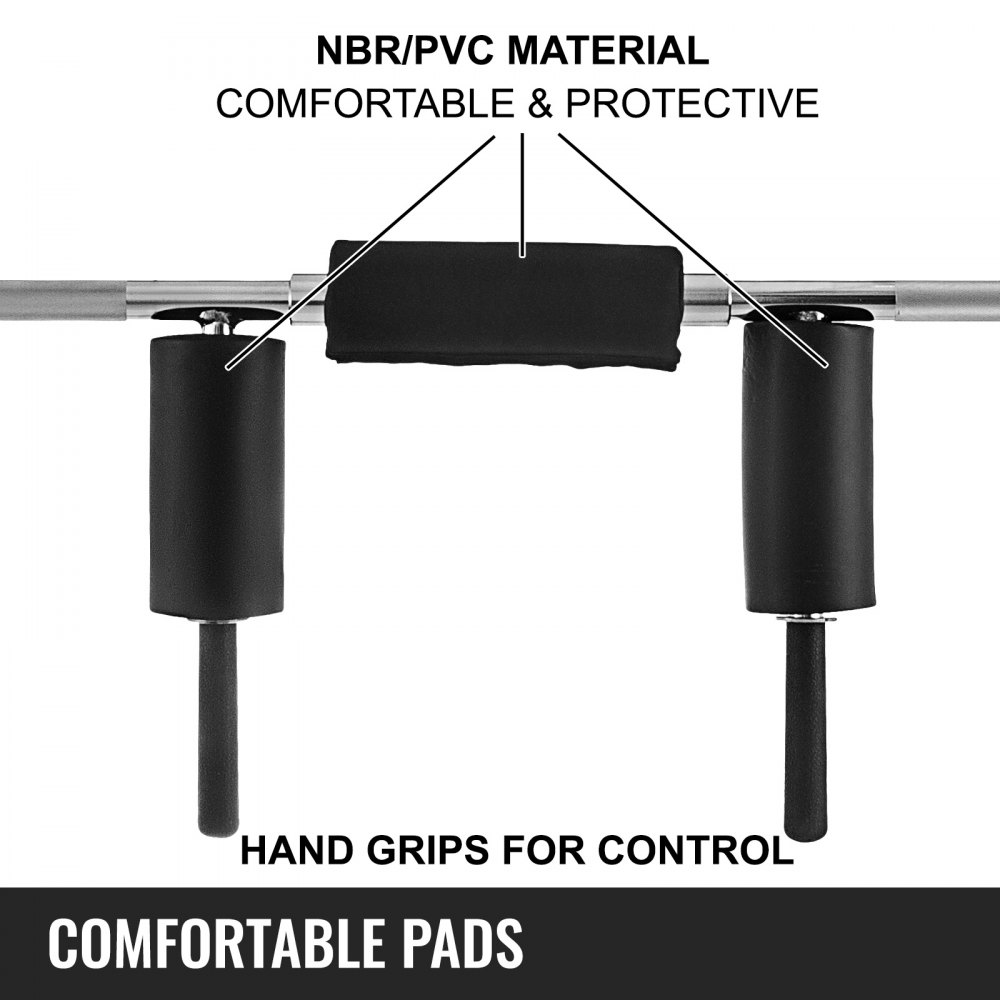 Drążek olimpijski do przysiadów bezpiecznych pasuje do 2-calowych talerzy olimpijskich, idealny do szerokiej gamy treningów