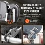 Klucz do rur VEVOR, prosty aluminiowy klucz do rur 18", regulowany klucz hydrauliczny, z bardzo wytrzymałą szczęką i ergonomicznym uchwytem, ​​łatwy do przenoszenia, konstrukcja wisząca, do rur wodnych