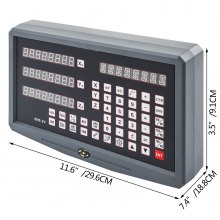 3-osiowy odczyt cyfrowy Dro dla frezarki Liniowy enkoder liniowy 220V