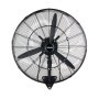 VEVOR Wall Mount Fan, 610 mm Wall Mounted Hanging Fan with Oscillating & Mist, IP44-rated, 3-Speed, Powerful Air Reach, Mechanical Control, Long Airflow for Industry, Commercial, Garage, Workshop