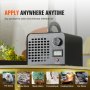Generator ozonu VEVOR 24000 mg/h Ozonator 100 W Oczyszczacz powietrza 300 m² Urządzenie ozonowe Renowacja budynku Timer 0-120 minut Dezodoryzator Generator ozonu Wyświetlacz wilgotności Inteligentny monitoring klimatu w pomieszczeniach