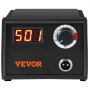 VEVOR Professional Wood Burning Tool, Pyrography Set, Wood Burning Tool with Digital Display, Pyrography Machine Set, Pyrography Station including 23 Wire Tips and Wood Burning Pens
