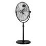 VEVOR Przemysłowy wentylator stojący, wentylator 560 mm z regulowaną wysokością 115-147 cm, wentylator podłogowy z 3 regulowanymi prędkościami, wentylator do salonu, domu, biura, czarny