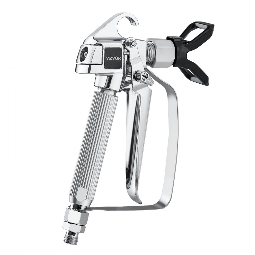 VEVOR Airless Paint Spray Gun, 3600 PSI High Pressure Airless Paint Spray Gun with 5 Nozzles, 211, 315, 417, 517, 623, Airless Paint Spray Gun Set with Filters, Cleaning Needle & Brush
