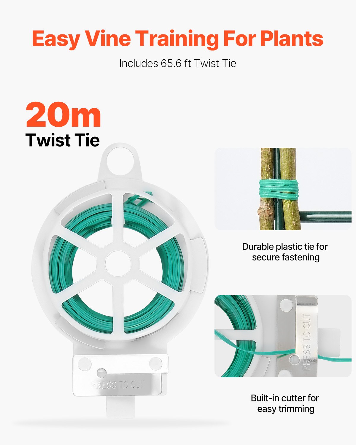 Kratka VEVOR do roślin pnących, 100x80 cm, składany zestaw kratek z wiązaniami skręcanymi, metalowa podpora do pnączy na podwyższone grządki, podpora do roślin ogrodowych: pomidorów, dyń, warzyw