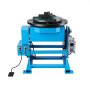 VEVOR Rotary Welding Positioner, 500 kg Load Capacity, -45° to 90° Tilt Angle Welding Positioner Turntable Table, 0.2-2 RPM Speed Control, Electric and Foot Pedal, for Cutting, Grinding, Assembly