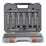 VEVOR 16-piece Forstner drill bit set 6-41mm wood drill bit set carbon steel cup drill bit set HRC48-51 blades centering tip hinge drill bits compatible with drill pistol drills bench drills