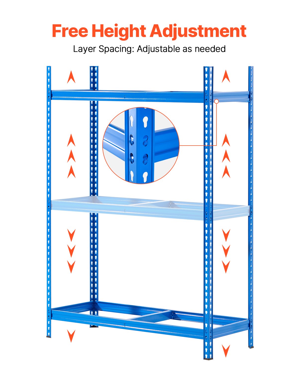 VEVOR Tire Storage Rack, Tire Holder with 2 Shelves for up to 12 Standard Tires, Heavy-Duty Metal Tire Rack Stand with Adjustable Spacing, Load Capacity 150 kg, Ideal for Garage Workshops