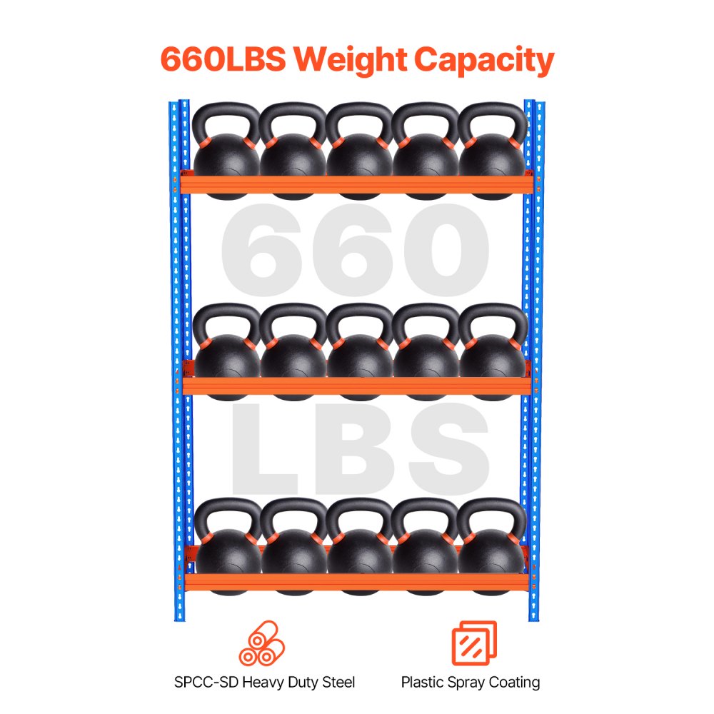 Stojak na opony VEVOR, uchwyt na opony z 3 półkami na maksymalnie 18 standardowych opon, wytrzymały metalowy stojak na opony z regulowanym rozstawem, do garażu i warsztatu, nośność 300 kg