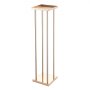 VEVOR Wedding Flower Stand, 10PCS 80cm Column Flower Stand, Floral Stands with Metal Laminate, Cylindrical Cubic Floral Display Rack for Wedding, Party, Birthday, Home, French Gold Centerpiece Stands