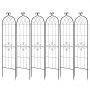 VEVOR Garden Trellis, 180 x 52.5 cm Rose Trellis, 6 Packs Garden Flower Rose Trellises with Powder-Coated Finish & Convenient Locking Design, Plant Support Trellises for Flowers, Vegetables, Roses