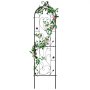 VEVOR Climbing Aid, 38x152 cm, Trellis, Rustproof Metal Espalier for Garden Flowers, Climbing Rose Espalier, Cucumber Support, Climbing Aid, Decorative Tall Clematis Espalier for Courtyards & Lawns