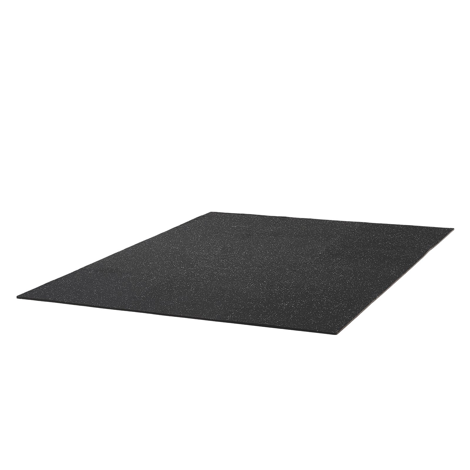 VEVOR 12 x Puzzle Mat Mat ochronna na podłogę 610 x 610 x 10 mm, mata z pianki EVA o wysokiej gęstości, mata fitness z możliwością łączenia, mata gimnastyczna, mata sportowa, mata treningowa (czarna) z białymi kropkami