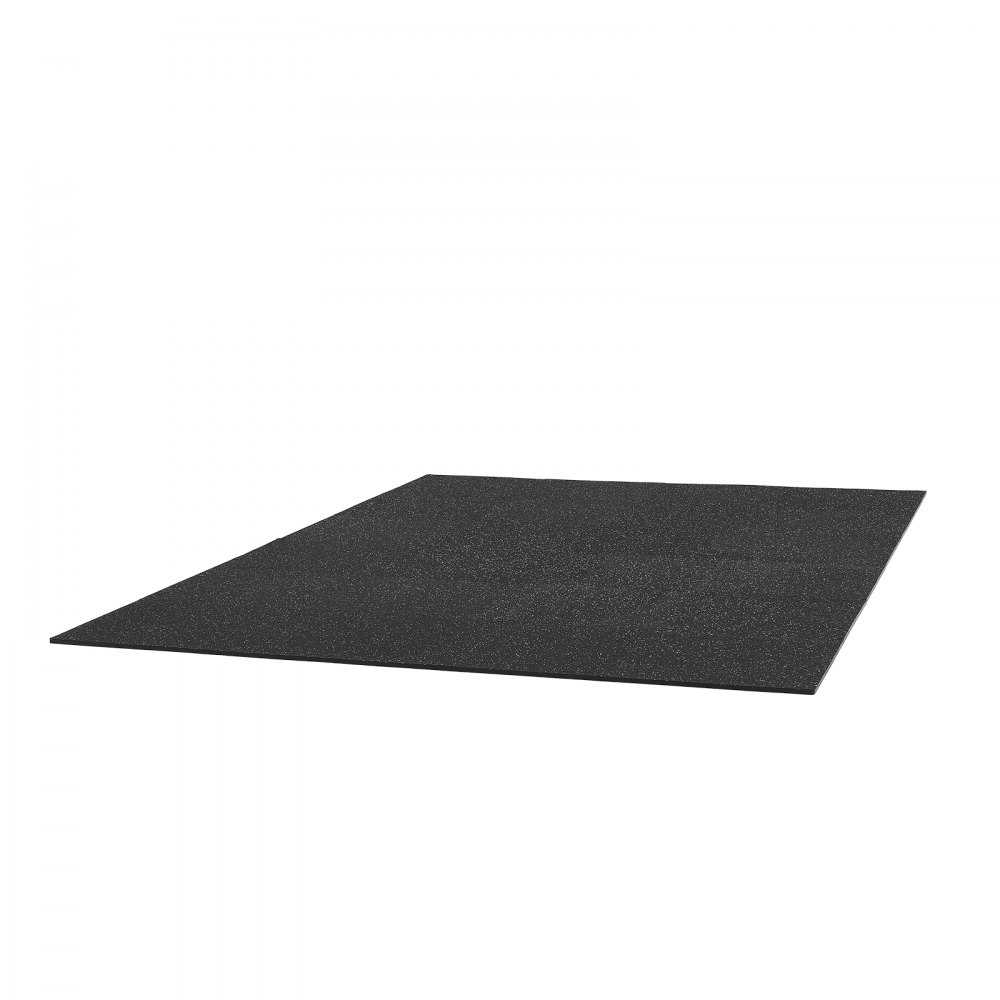 VEVOR 24 x Puzzle Mat Mata ochronna na podłogę 610 x 610 x 14 mm, mata z pianki EVA o wysokiej gęstości, mata fitness z możliwością łączenia, mata gimnastyczna, mata sportowa, mata treningowa (czarna) z białymi kropkami