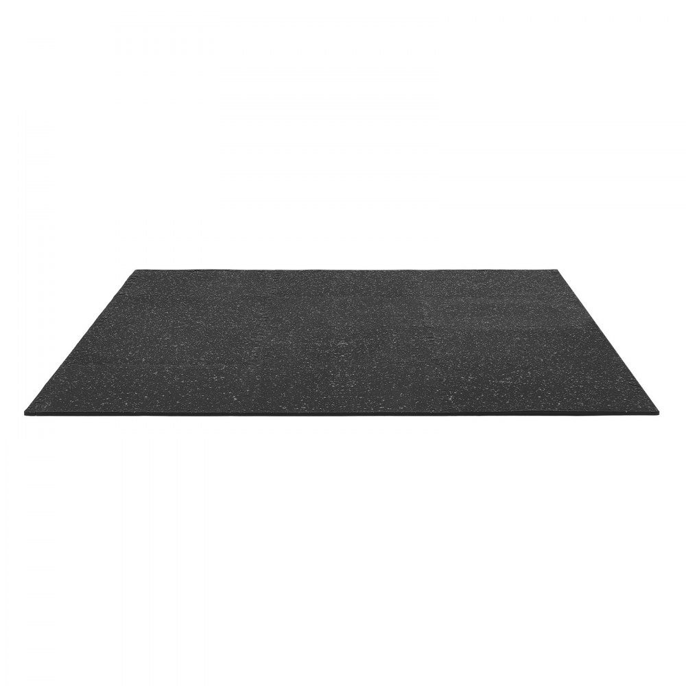 VEVOR 12 x Puzzle Mat Mat ochronna na podłogę 61 x 61 x 10 cm, mata z pianki EVA o wysokiej gęstości, mata fitness z możliwością łączenia, mata gimnastyczna, mata sportowa, mata treningowa (czarna) z szarymi kropkami