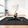 VEVOR Puzzle Exercise Mat, 24 PCS Fitness Equipment Mats, 610 x 610 x 14 mm, High-Density EVA Foam Mats Set, Interlocking Rubber Soft Tiles, Protective Floor Padding with Gray Dots for Home Gym Office