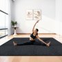 VEVOR Puzzle Exercise Mat, 24 PCS Fitness Equipment Mats, 610 x 610 x 14 mm, High-Density EVA Foam Mat Set, Interlocking Rubber Soft Tiles, Protective Floor Padding with Blue Dots for Home Gym Office