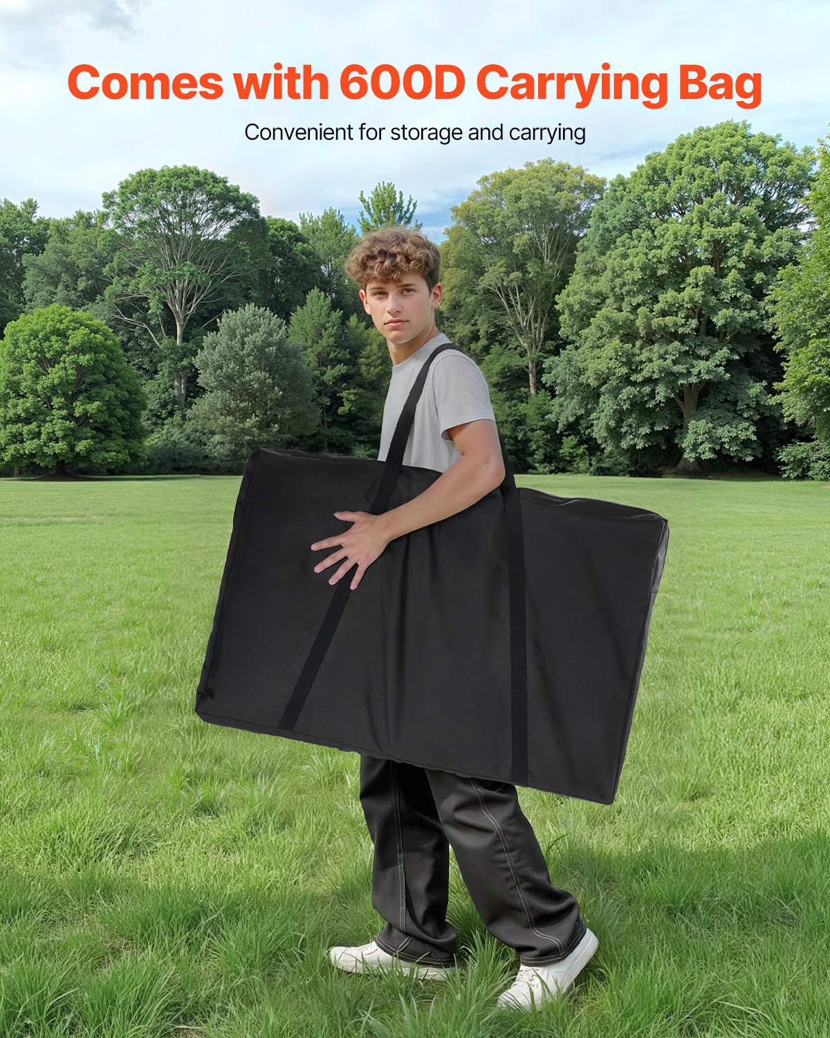 Zestaw do gry w cornhole VEVOR (920 x 600 x 241 mm) Plansze do gry w cornhole, przenośna drewniana tablica do rzucania z płyty MDF, gra w cornhole dla dorosłych, w zestawie 8 woreczków z fasolą i torba transportowa, do ogrodu, na podwórko, na plażę