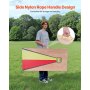 Zestaw do gry w cornhole VEVOR (1255 x 600 x 302 mm) Plansze do gry w cornhole, przenośna plansza do rzucania z litego drewna, gra w cornhole dla dorosłych, w zestawie 8 woreczków z uchwytem, ​​do ogrodu i na podwórko