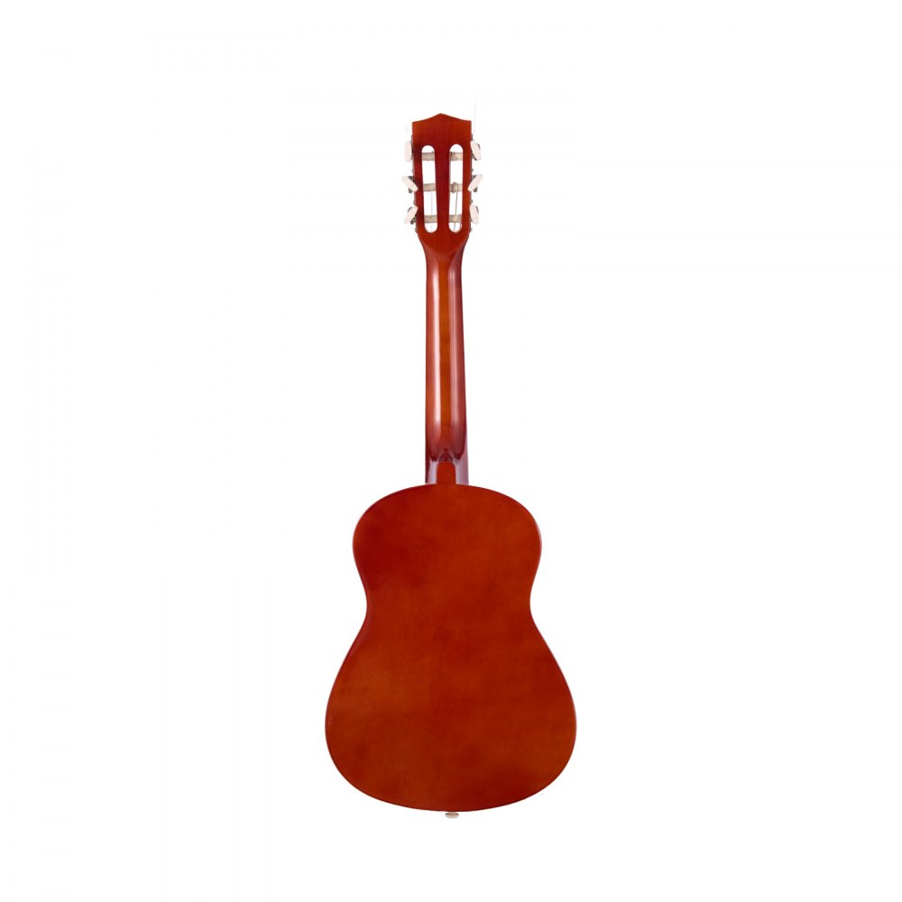 VEVOR Gitara koncertowa, 780 mm, zestaw startowy do gitary klasycznej dla początkujących, z nylonowymi strunami, pokrowcem, paskiem, tunerem, dodatkowymi strunami, kostkami, kapodastrem, drewnem lipowym, dla początkujących, naturalne