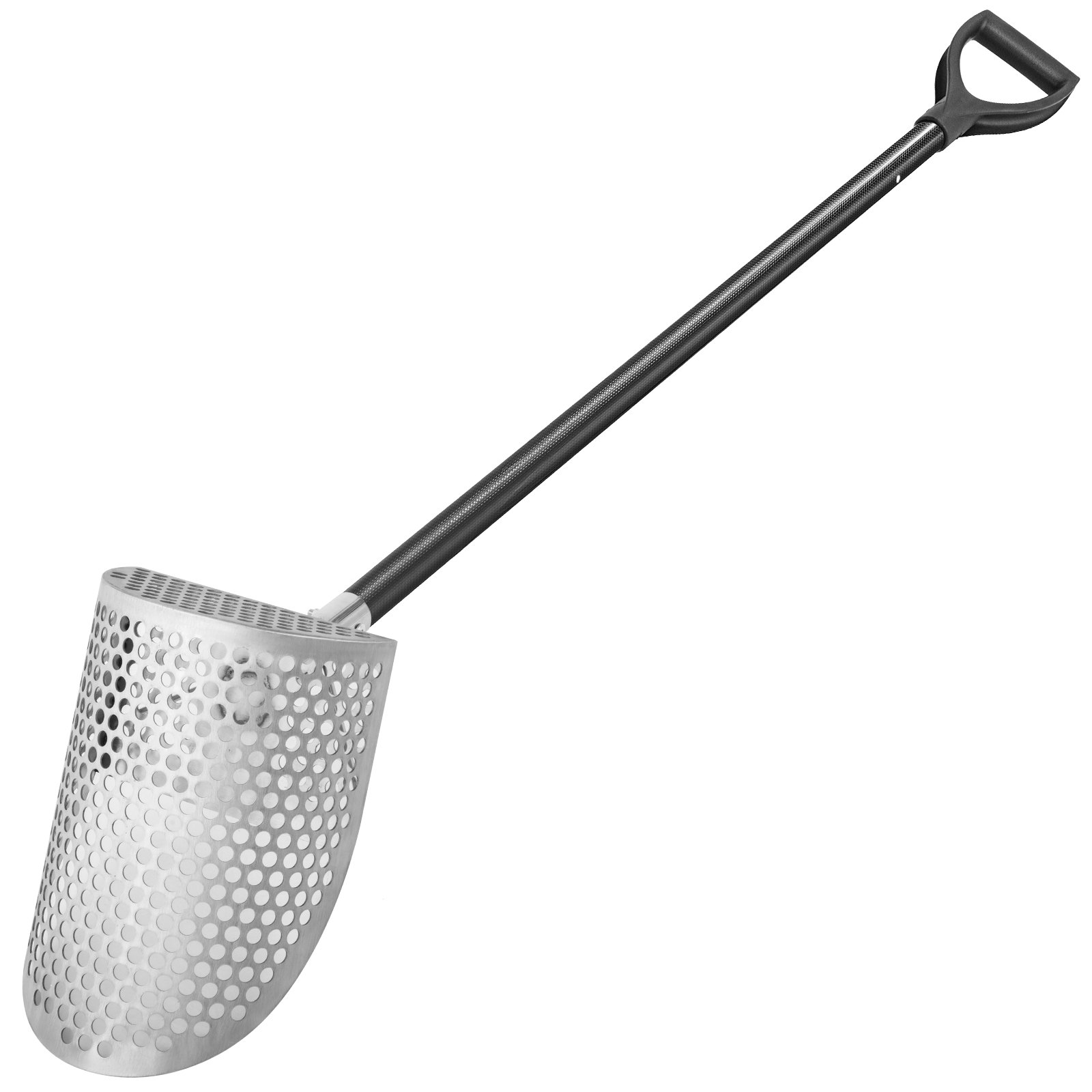 Łopata do piasku z wykrywaczem metalu VEVOR do wykrywania łopat myśliwskich z rękojeścią z włókna węglowego
