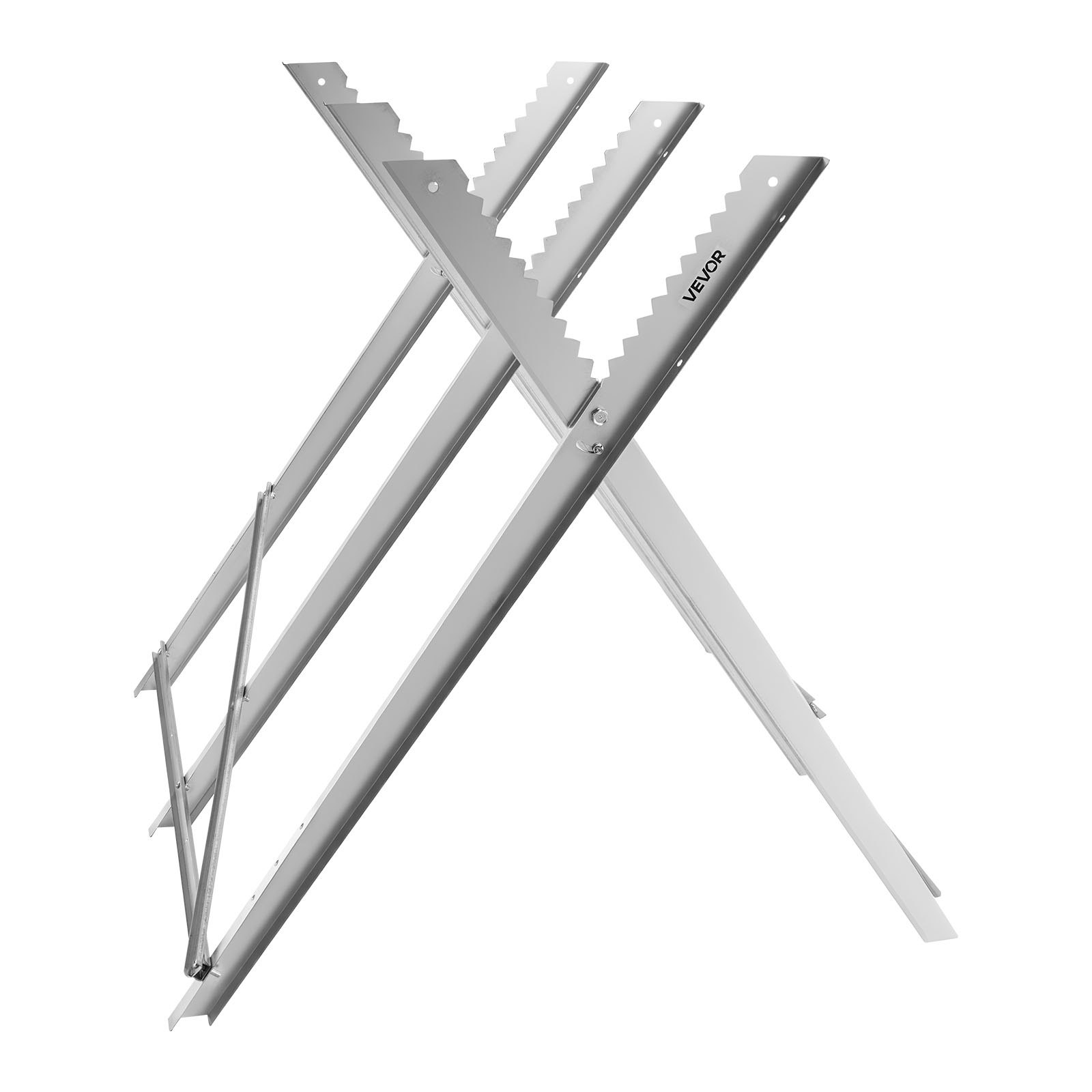 Koziołki VEVOR z uchwytem na piłę łańcuchową, 150 kg, drewniany koziołek, rama piły, pomoc w cięciu, kompatybilny z materiałem o średnicy 0–250 mm, koziołek do piły łańcuchowej, obróbka drewna, cieśle i wykonawcy