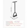 Aerator do trawnika VEVOR 23,5 cm ręczny, aerator do trawnika z 15 żelaznymi kolcami, długi uchwyt w kształcie litery T, szeroka tarcza, narzędzie do napowietrzania gleby, aerator do trawnika na ubite gleby, pielęgnacja trawnika, podwórko, ogród, czarny