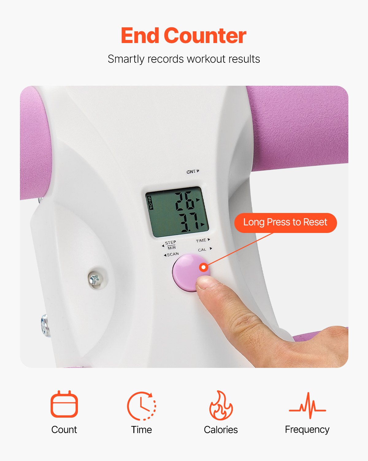 VEVOR Urządzenie do treningu mięśni brzucha, trenażer brzucha, maszyna do ćwiczeń AB, trenażer brzucha o udźwigu 150 kg, trenażer mięśni brzucha, trening siłowy, składany, regulowany sprzęt fitness, kolor biały + różowy