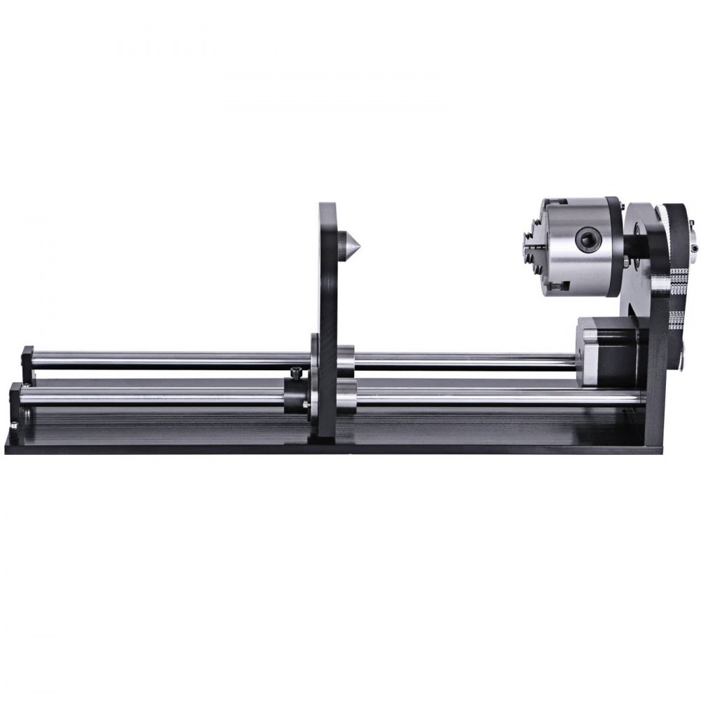 Akcesoria do routerów CNC Oś A typu F, oś obrotowa z szyną 3-szczękową 80 mm 230 mm