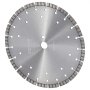 Tarcza diamentowa VEVOR, 12 cali/300 mm, do cięcia betonu na mokro i sucho, zęby faliste 0,47 cala/12 mm, diamentowa tarcza segmentowa, uniwersalna średnica otworu centralnego 1 cal/25,4 mm, do betonu, płyt cementowych, płytek, cegły