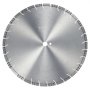 VEVOR Diamond Saw Blade, Concrete Saw Blade, 45 cm, for wet or dry work, 12 mm diamond segment saw blade with angled teeth, center hole diameter 25.4 mm, for concrete, cement slabs, tiles, bricks