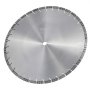 VEVOR Diamentowa tarcza tnąca do betonu, 50 cm, do pracy na mokro i sucho, 12 mm diamentowa tarcza tnąca z zębami ukośnymi, średnica otworu centralnego 25,4 mm, do betonu, płyt cementowych, płytek, cegieł