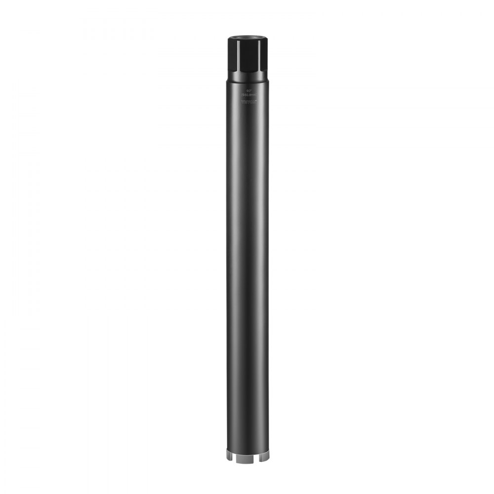 Wiertło diamentowe VEVOR, 50,8 mm, wiertło diamentowe do wiercenia na mokro, głębokość wiercenia 355 mm, wiertło rdzeniowe do betonu z ostrzem piły, gwint wewnętrzny 1-1/4 cala (7), spawanie laserowe, wiertło diamentowe do wiercenia na mokro w betonie i cegle