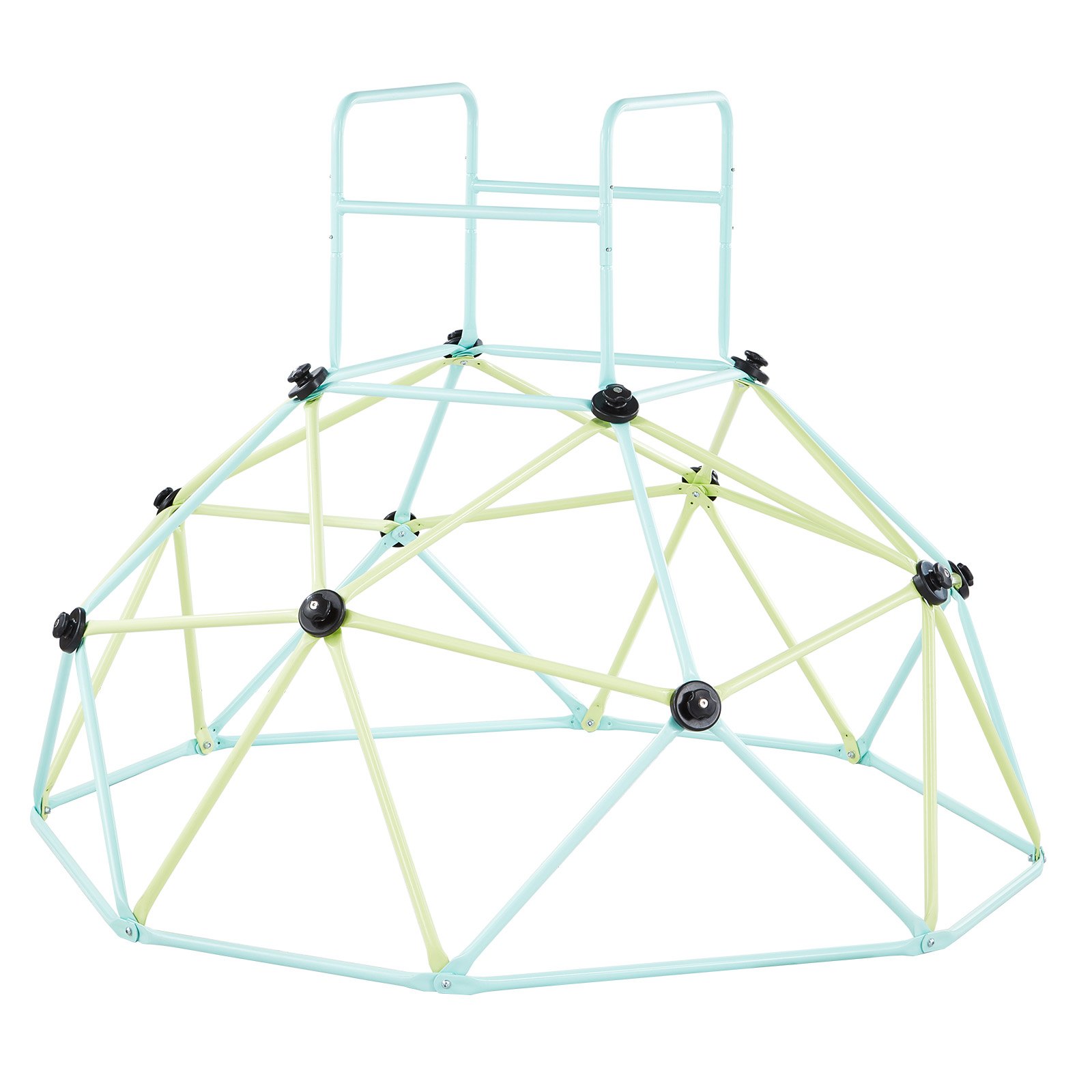 VEVOR Climbing Dome, 183cm Geometric Dome Climber for Kids, 270kg Loading Indoor/Outdoor Jungle Gym Playground, Easy-Assembly Backyard Climbing Play Equipment for Boys Girls 3 to 10 Years Old