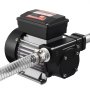 Pompa do przepompowywania paliwa VEVOR, 230 V AC, elektryczna pompa do przepompowywania oleju napędowego, 60 l/min, z automatycznym wyłączaniem dyszy paliwa, 2 węże, wysokość podnoszenia 13,7 m, do nafty, biodiesla