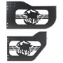 VEVOR Jeep Tube Doors, 4-Door, Fit for 2018-2026 Jeep Wrangler JL & 2020-2026 Gladiator JT, Soldier Pattern Off Road Front & Rear Tubular Half Doors with DOT Certified Side View Mirrors & Rubber Pads