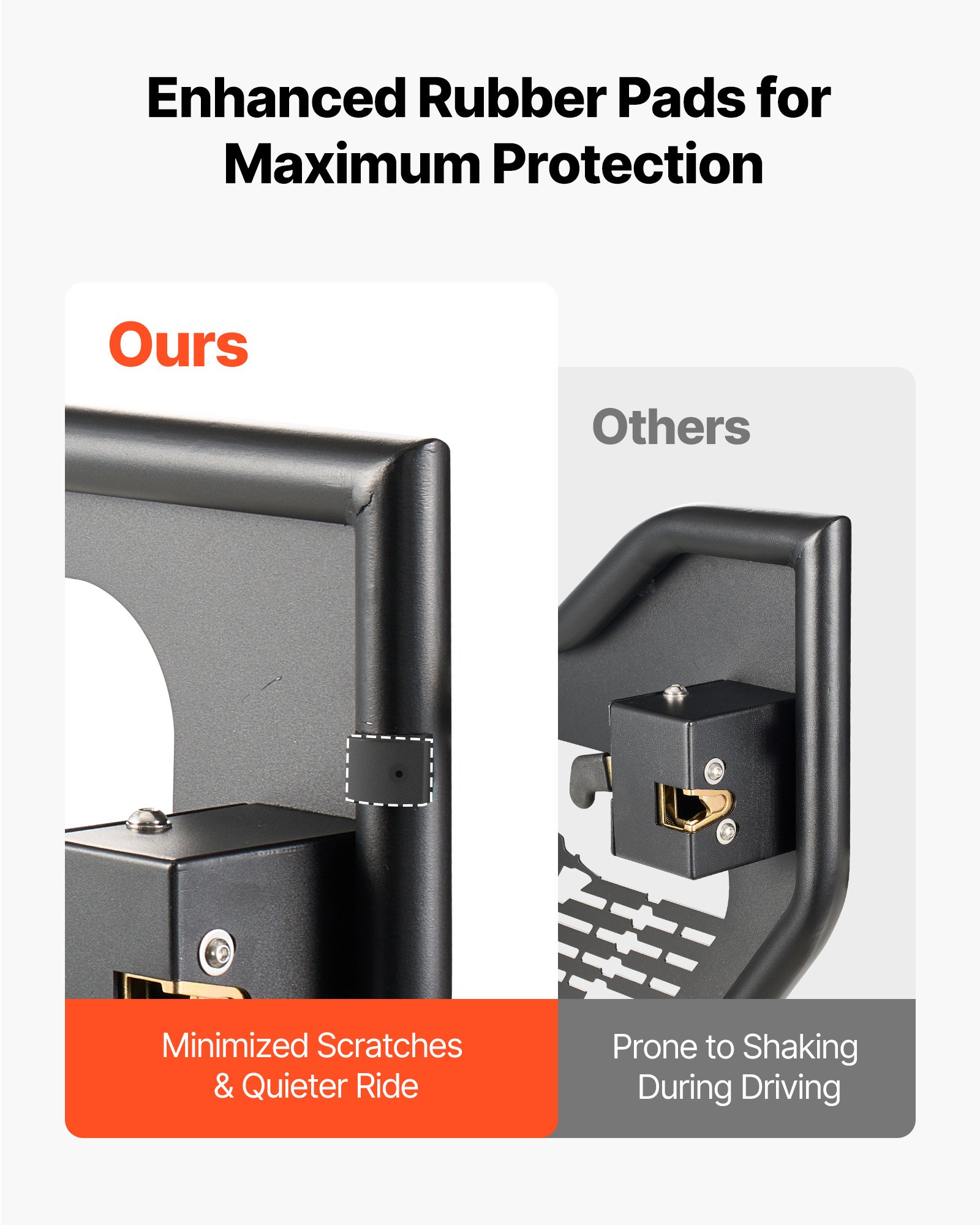 Drzwi rurowe VEVOR 4-drzwiowe, kompatybilne z Jeep Wrangler JL (2018-2026) i Gladiator JT (2020-2026), stalowe półdrzwi terenowe (przód i tył) z lusterkami bocznymi z certyfikatem DOT, drzwi z ramą rurową