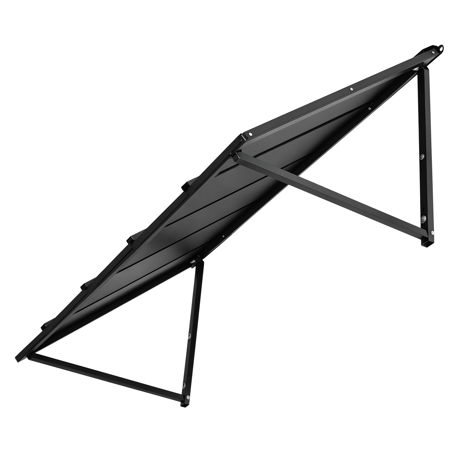 VEVOR window awning 143x61x61 cm, door canopy, sturdy awnings with triangular steel frame for doors, exterior rain and snow protection, sun protection for doorways, windows, verandas, balconies