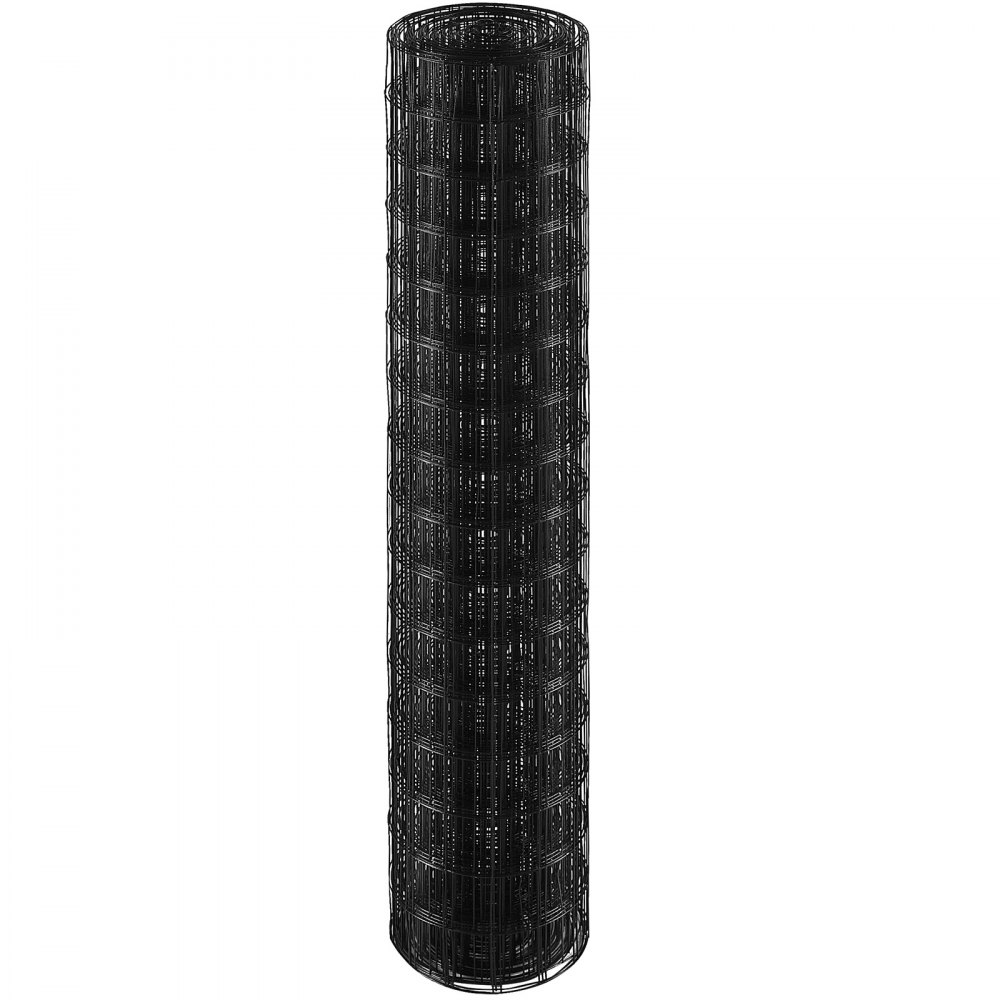 Siatka druciana ocynkowana VEVOR 1220x15240mm, rolka, ogrodzenie z siatki, metalowa siatka druciana z powłoką winylową do barier dla kurników, ogrodzeń dla królików i węży, wybiegów dla drobiu