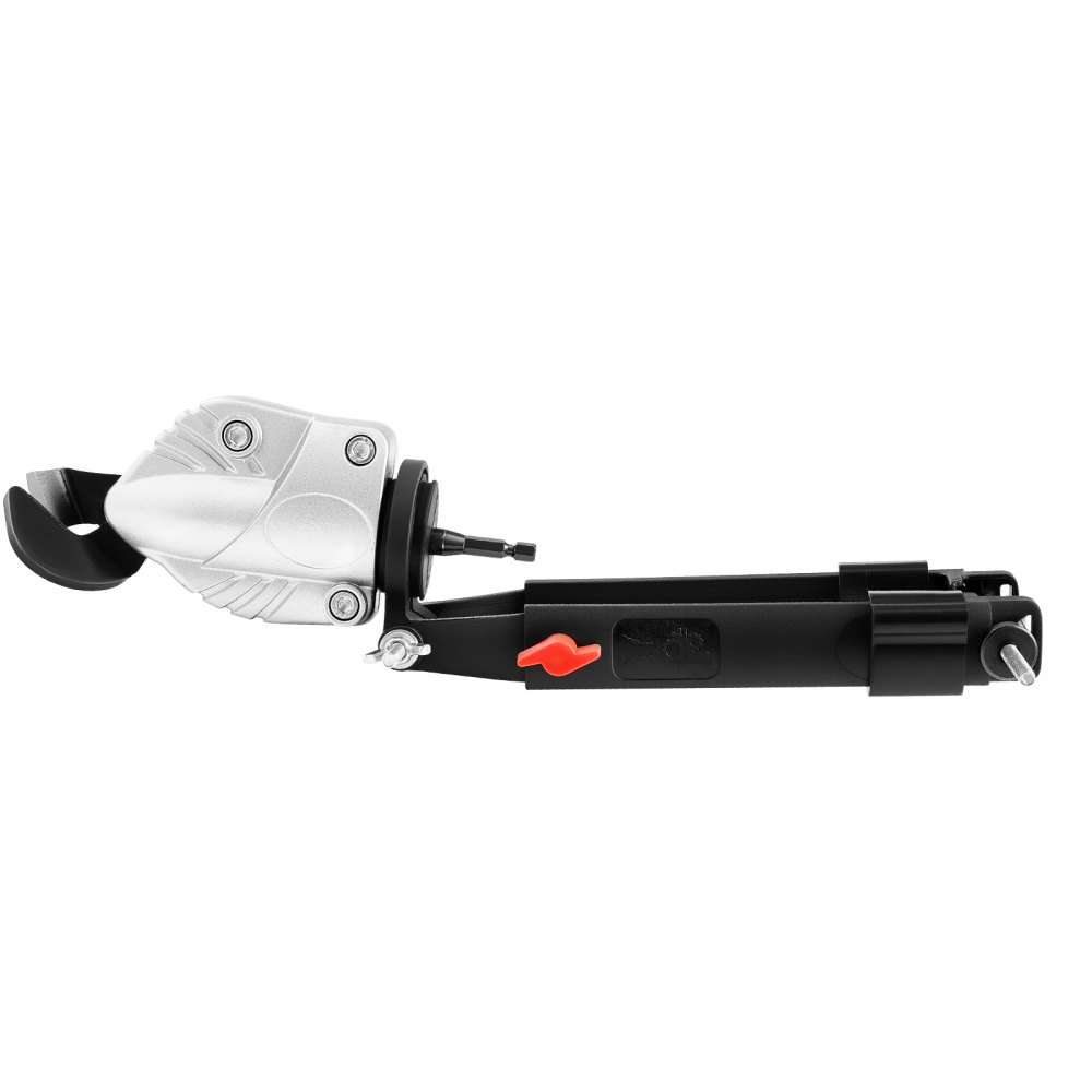 VEVOR Metal Shear/Cutter Drill Attachment, Sheet Metal Cutter with 360-Degree Pivoting Head, Sharp Blades,Ideal for 1.22 mm Galvanized Steel, 1 mm Stainless Steel, Aluminum Plate, Plastic, Cardboard