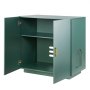 VEVOR Cat Litter Box Enclosure, 80 cm Hidden Litter Box Cabinet, Wooden Indoor Cat Washroom with Ventilated Holes, Double-Door Kitty Pet House Furniture, End Side Table Fit Most Litterboxes