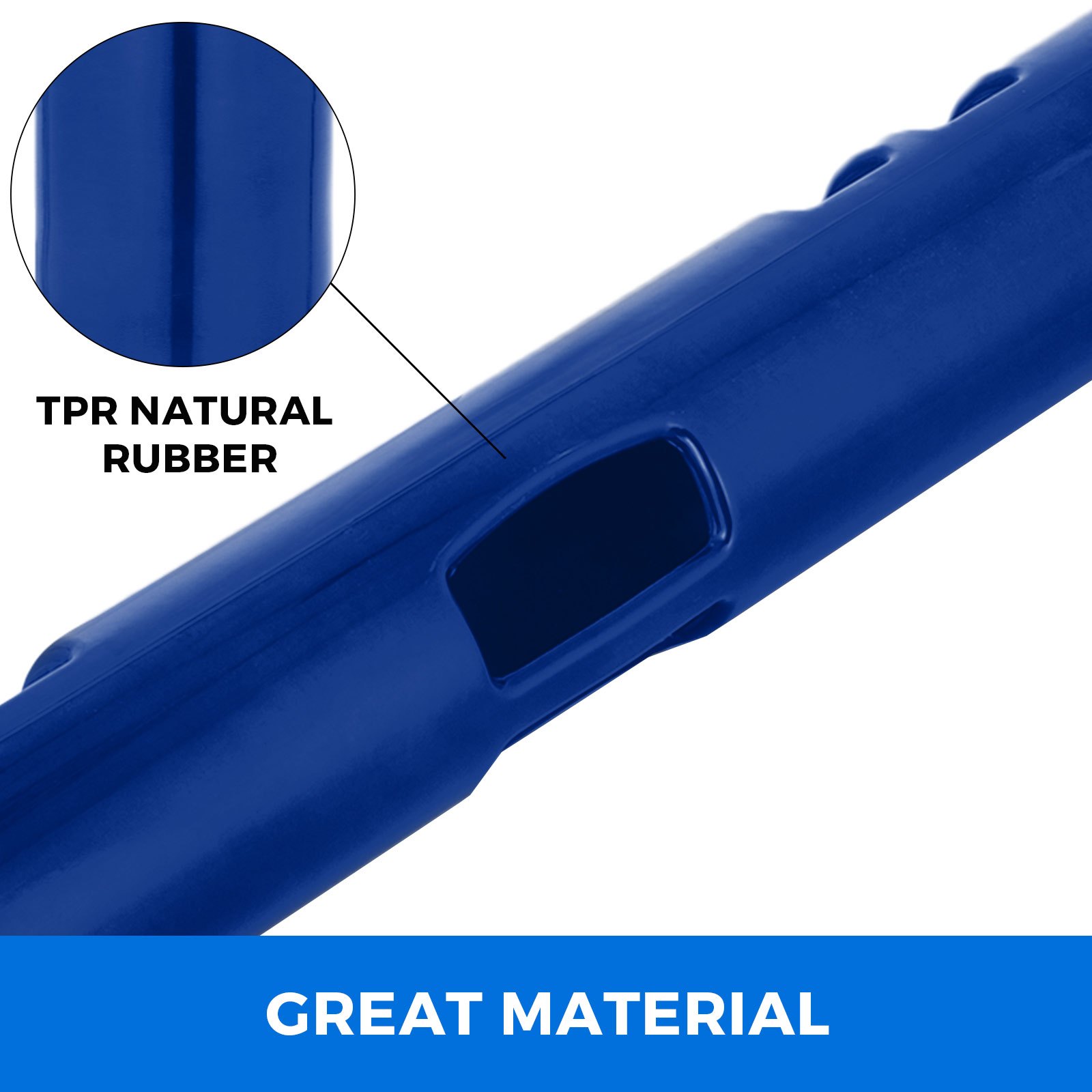 ÜVIPR Rura treningowa Rolka fitness Trenażer mięśni Rolka powięzi Lekka wielofunkcyjna 12 kg