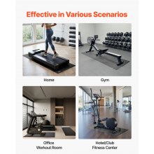 VEVOR Mata ochronna podłogowa do sprzętu sportowego Mata do bieżni Sprzęt fitness 760x1525mm