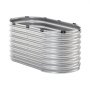 VEVOR Metal Raised Garden Bed, 1200x575x560mm Large Galvanized Planter for Outdoor Use, Flower Bed with Open Bottom, Planting Bed for Growing Vegetables, Flowers, Herbs and Succulents, Silver