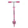 VEVOR Kick Scooter for Kids Ages 3+, 2-Wheel Toddler Scooter with Light-Up Wheels, Adjustable Height Handlebar, Wide Anti-Slip Deck, Foldable Lightweight Frame for Boys and Girls up to 49.9 kg, Pink